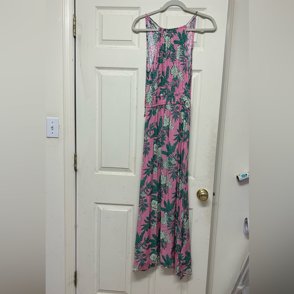 NWOT loft Beach Floral Maxi Dress 4